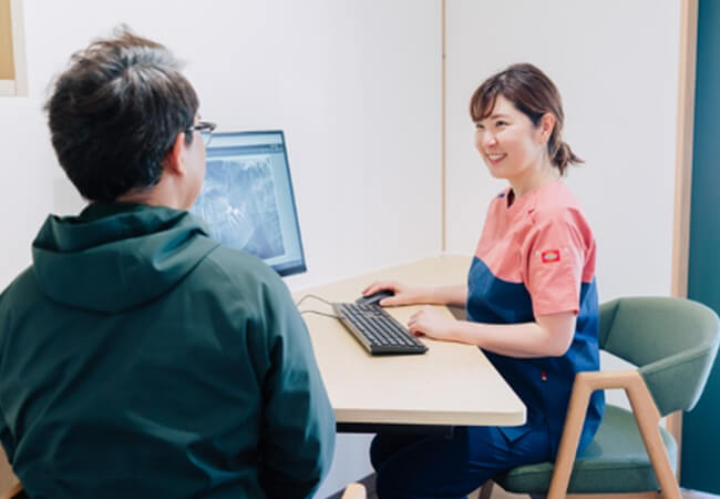 カウンセリングの様子
