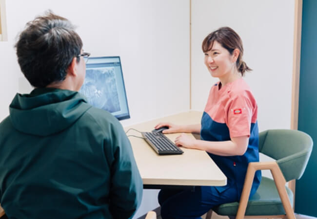 カウンセリングの様子