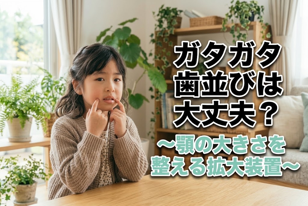 拡大装置とは？歯並びを広げる仕組みや痛みについて