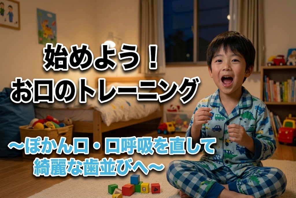 歯並びを整えるMFT（お口の筋トレ）とは？